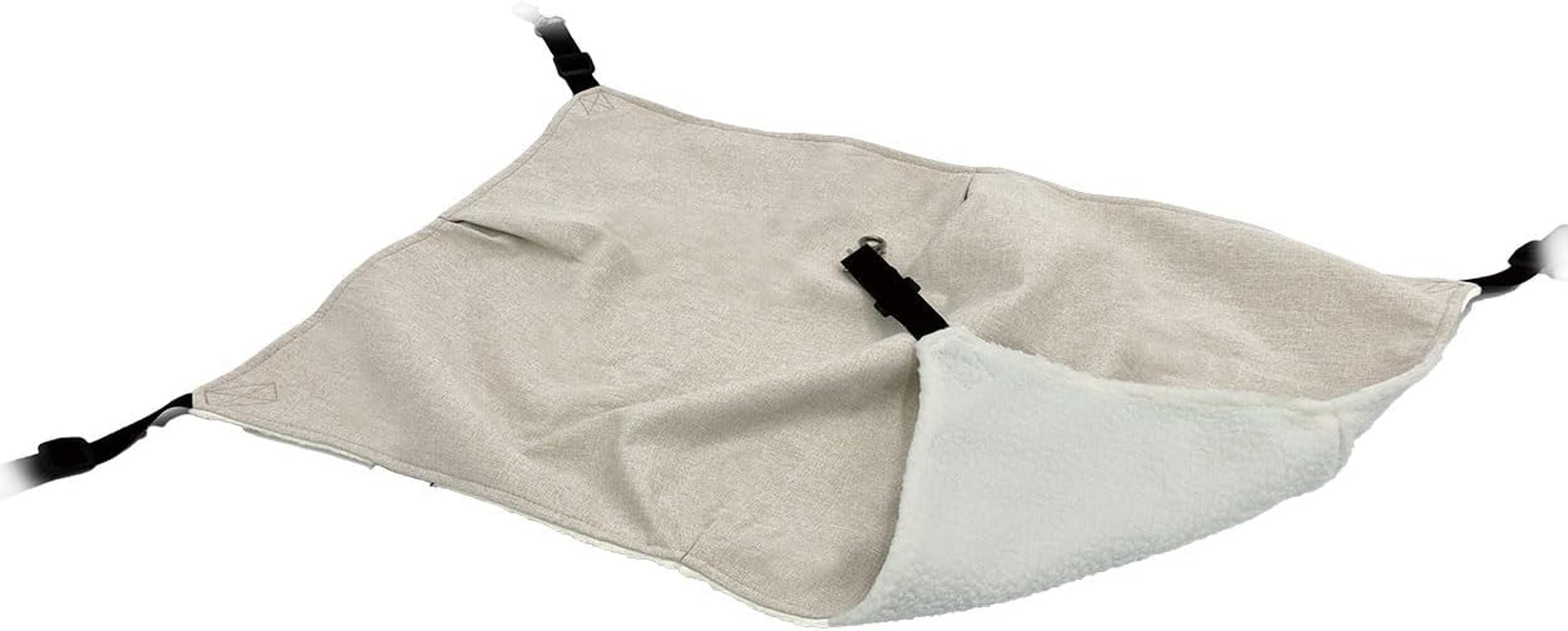 ADD. Mate Cat Hammock, Relaxing, Wrapped Nyan Mock, Light Ivory image number 3