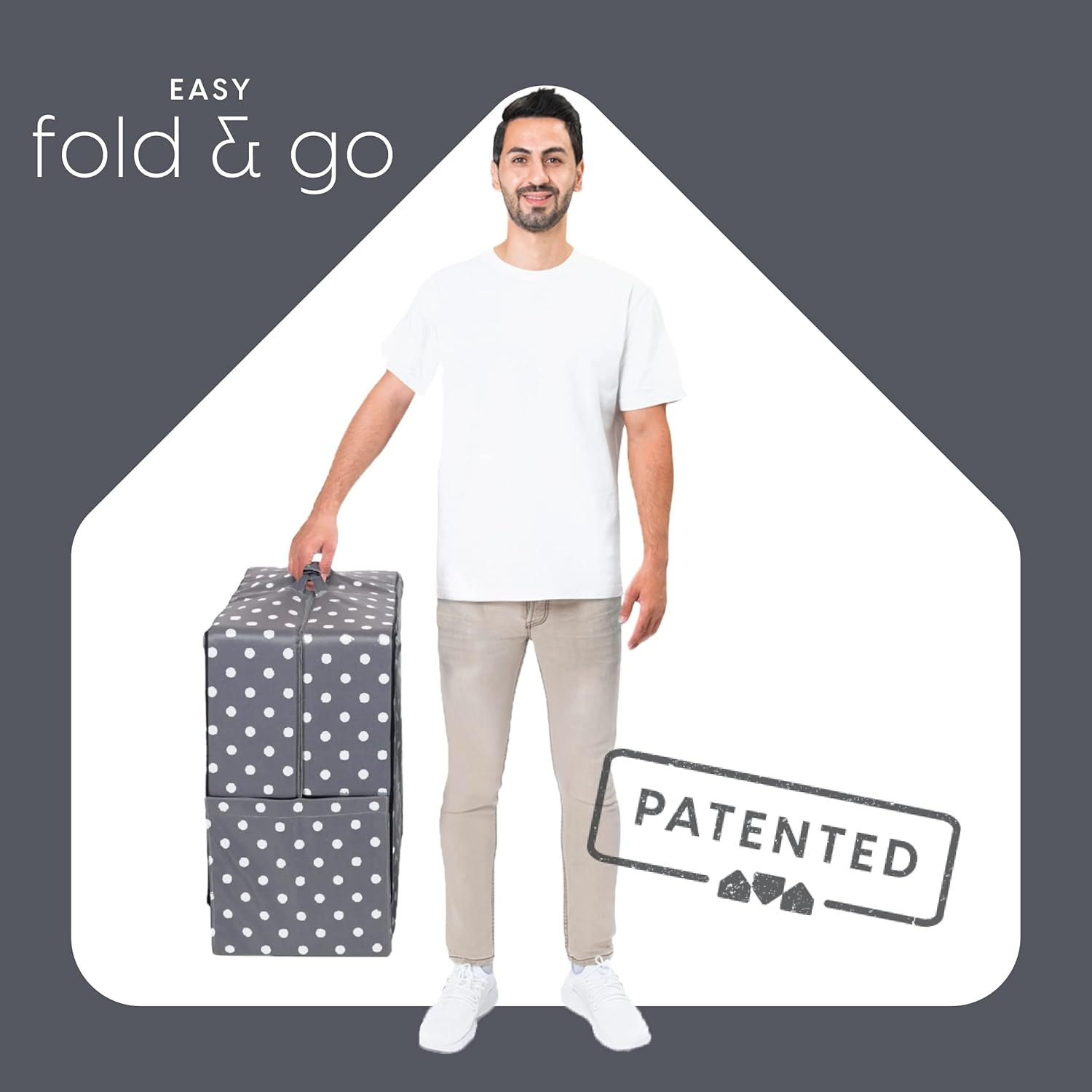 Milliard Folding Floor Sleeper Cot + Fitted Sheet for Toddlers and Kids,Travel,Washable Grey image number 4