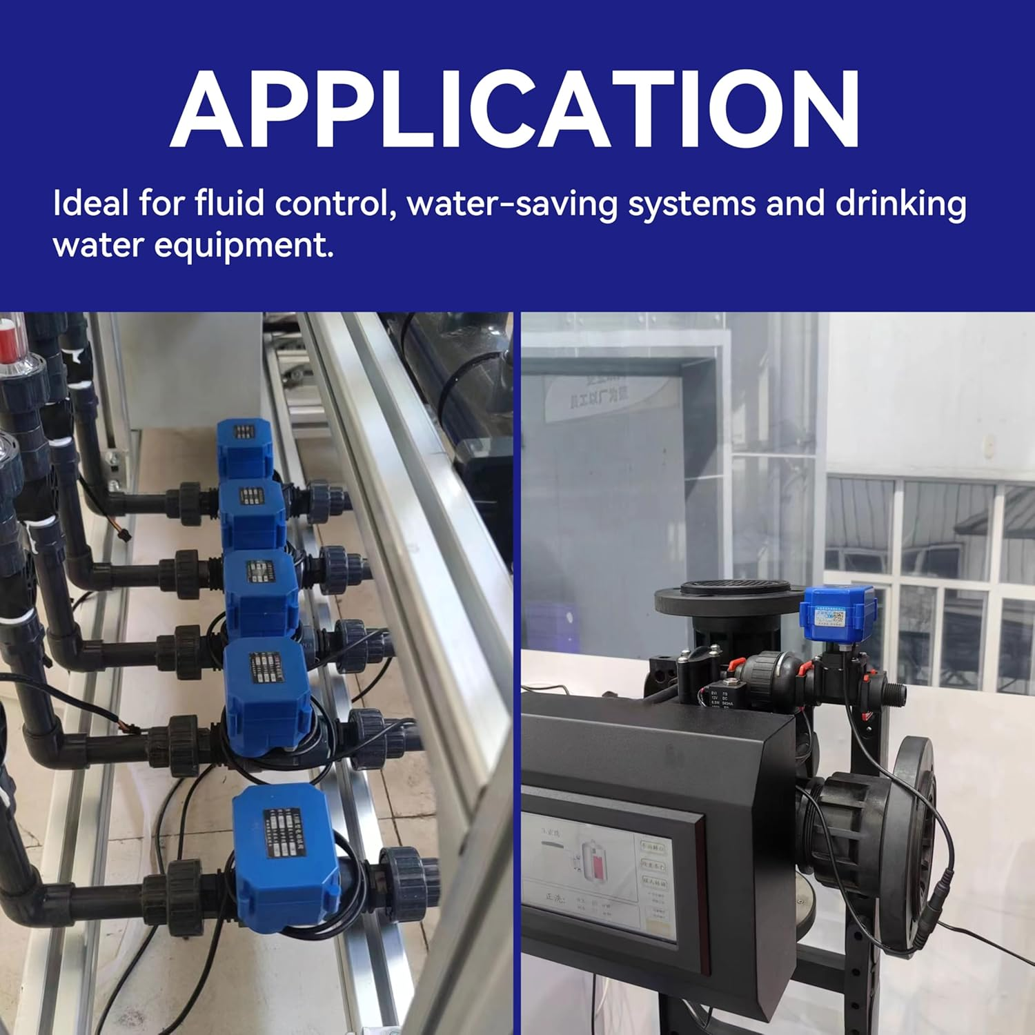 HFS(R) Motorized Ball Valve Electrical - 1/4" NPT with 8Mm Full Port, 3 Wire 2 Control, Stainless Steel 304, 9-24V AC/DC for Fluid Control image number 3