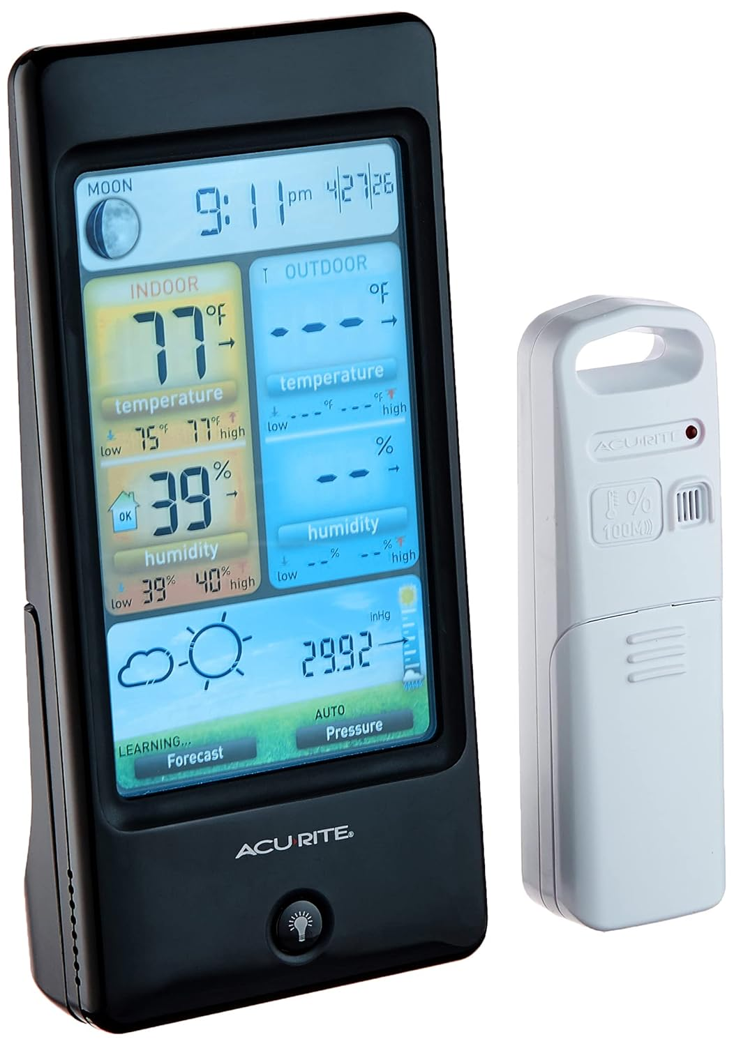 Acurite 02016 Color Weather Station with Forecast/Temperature/Humidity image number 1