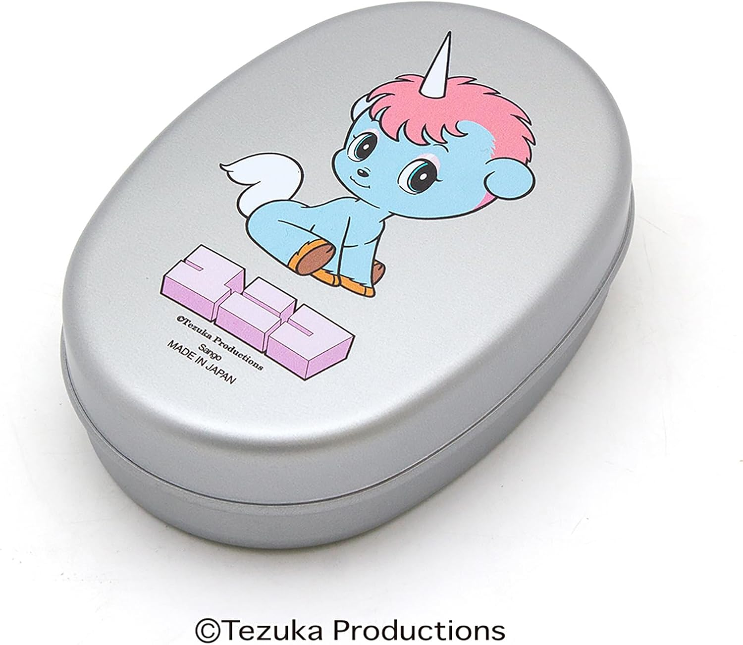 Oshimu Tezuka Characters 7100-14 Lunch Box, Approx. 3.9 X 5.5 Inches (10 X 14 Cm), Approx. 11.8 Fl Oz (350 Ml), Unico, Made in Japan