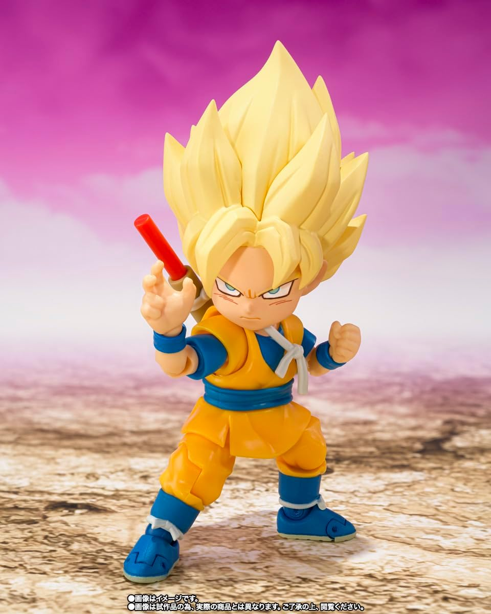 TAMASHII Nations S.H.Figuarts Dragon Ball Daima - Super Saiyan Son Goku (MINI) image number 5