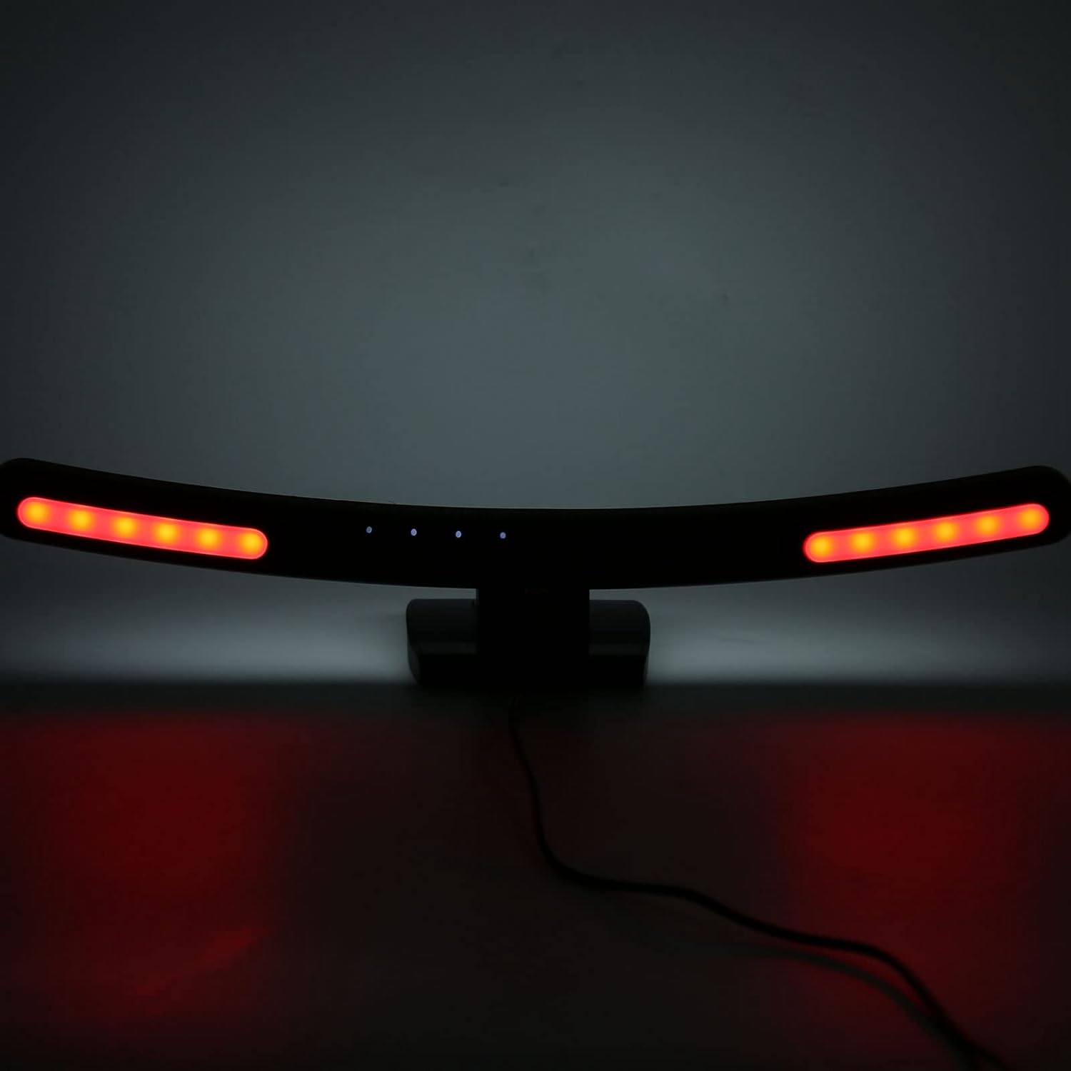 Curved Monitor Light Bar, Computer Bar Lights Touch Dimming with 3 Color Temperature Modes, LED Desk Lamp Eye Caring for Work Office Gaming image number 1