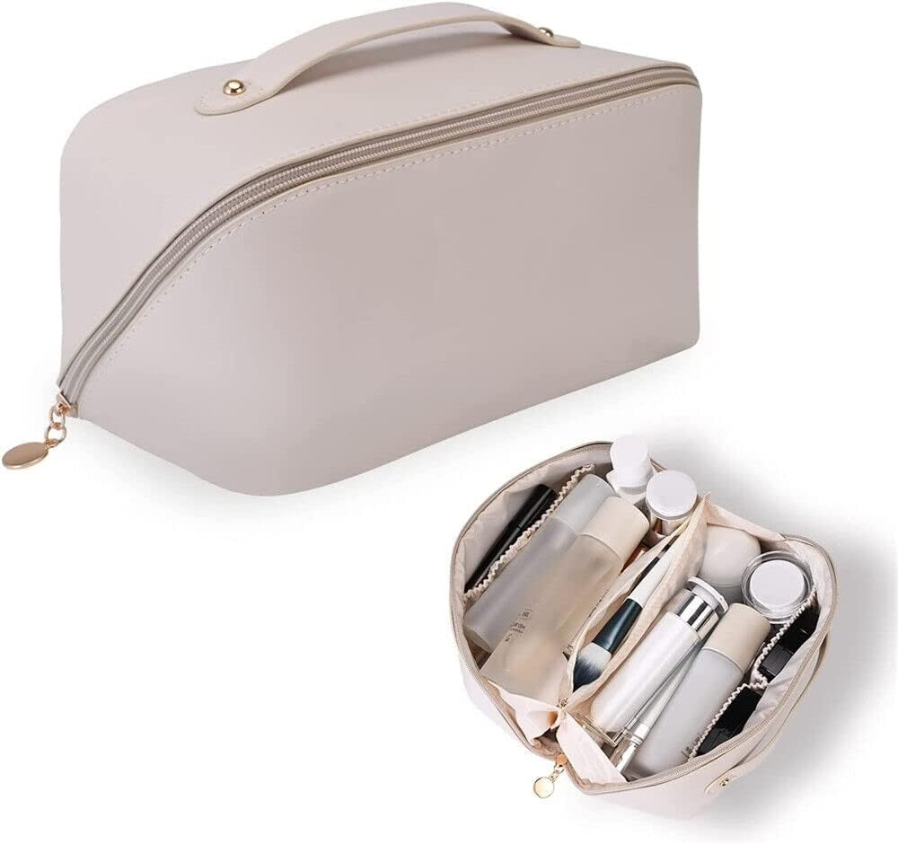 Clothing, Shoes & Accessories Luggage & Travel Gear Accessories Travel Accessories Toiletry Bags (Brown) image number 2