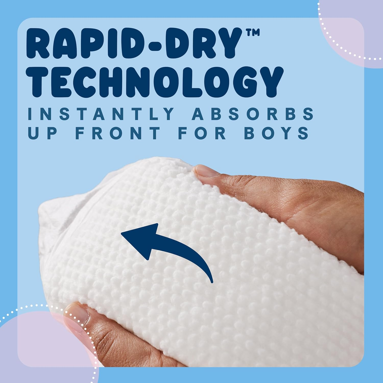 Huggies Ultra Dry Nappies Boys Size 4 (10-15Kg) 144 Count - One Month Supply (Packaging May Vary)