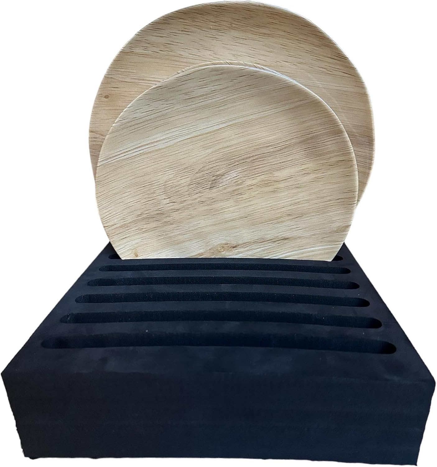 Liberty Leisure UK Liberty Leisure Caravan & Motorhome EVA Plate Holder - Camping Accessories, Kitchen Storage, Plate Rack, Campervan Essentials, Cupboard Organizer for Plate image number 4