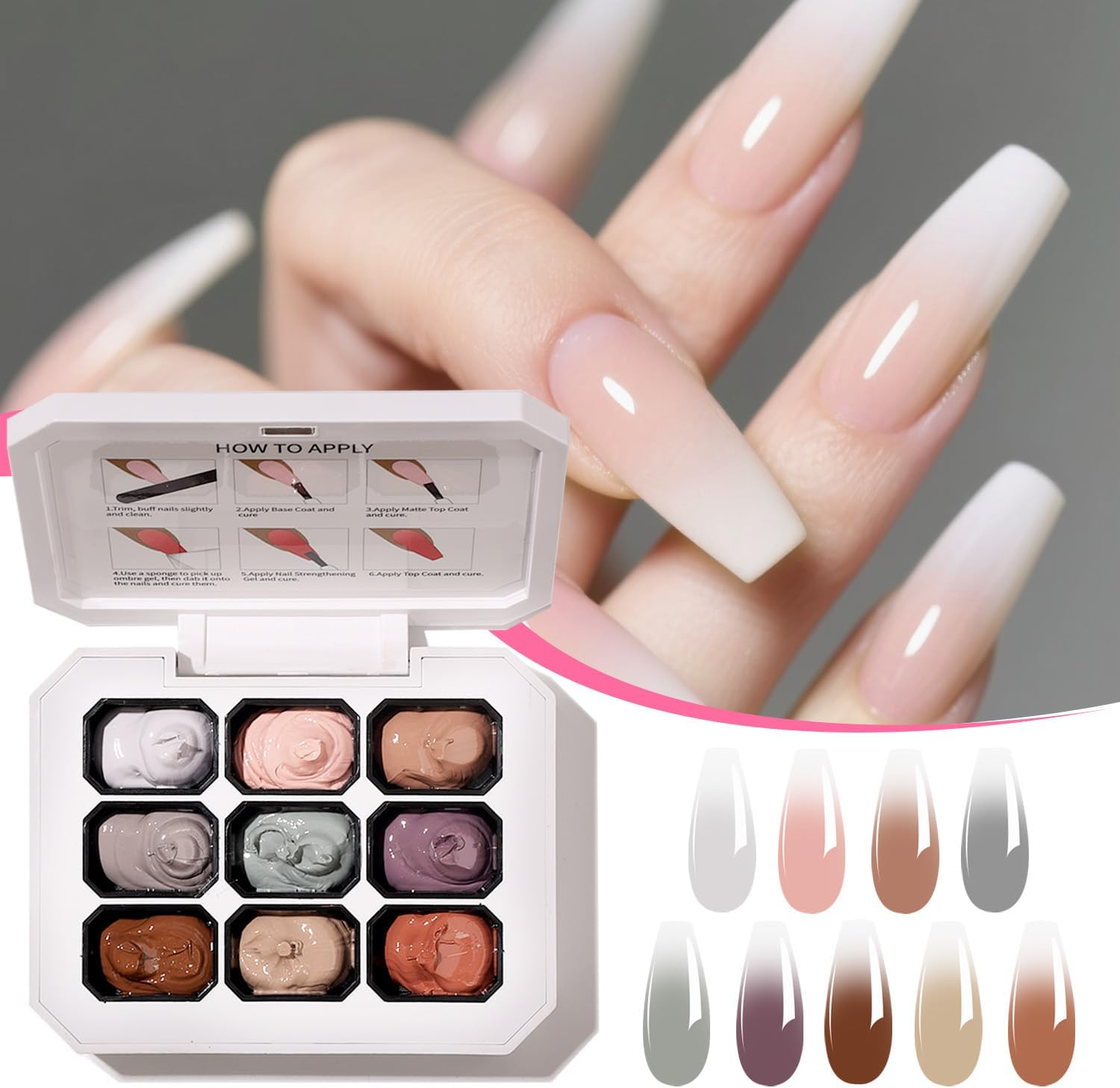 Finger Secret Omber Gel