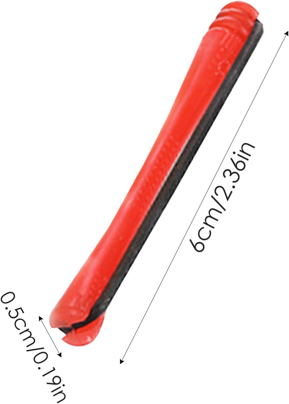 Kezvmhy Heatless Curling Rod, Hair Curler for Women, 12X Curling Wand with Anti-Slip Bands, Heatless Tool, Portable Styler for Home and Travel - Red image number 6