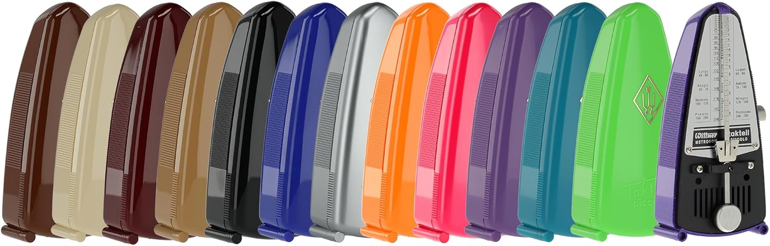 Wittner 834 Taktell Piccolo Metronome, Ruby - Black image number 2