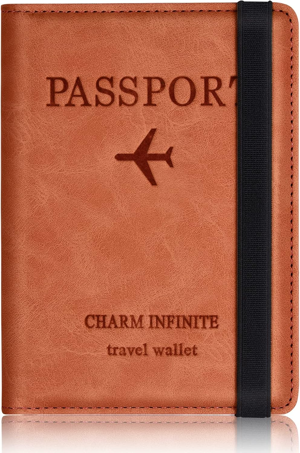 Toctax Passport Case, Passport Holder with RFID Blocker, Passport Holder for Men and Women, Travel Folder for Travel Documents, ID Bag Travel Documents, Credit Card Protective Cover