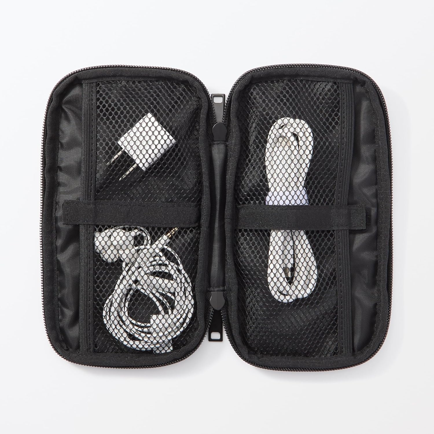 MUJI Gadget Pouch Slim - Black image number 6