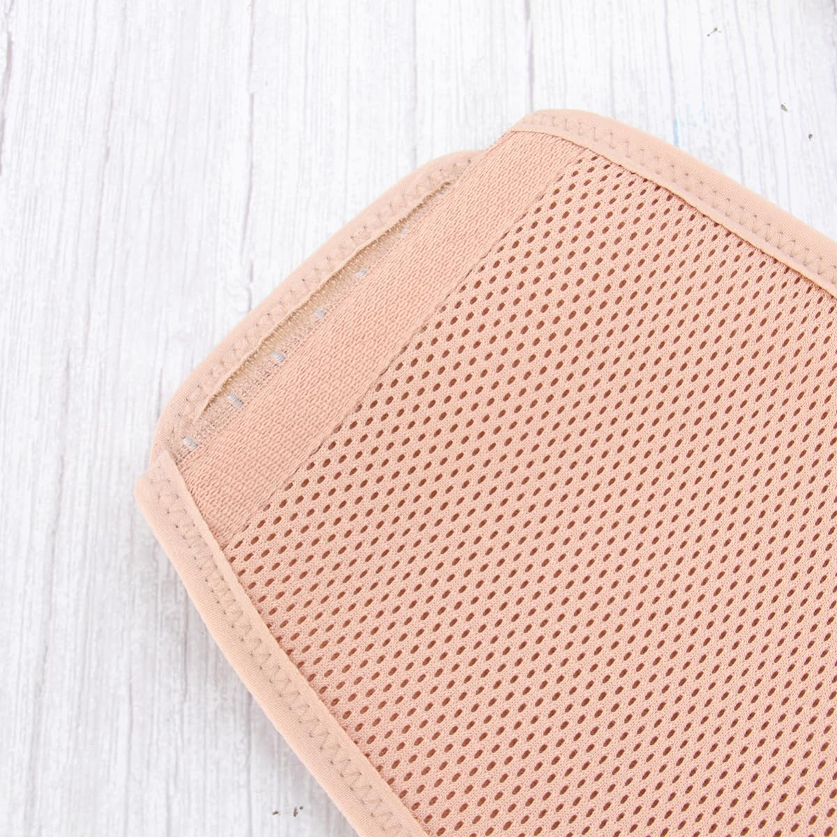 Pregnancy Support Belt for Women Breathable Abdomen Support Band Beige Free Size Waist Care Belt for Maternity Comfort image number 6