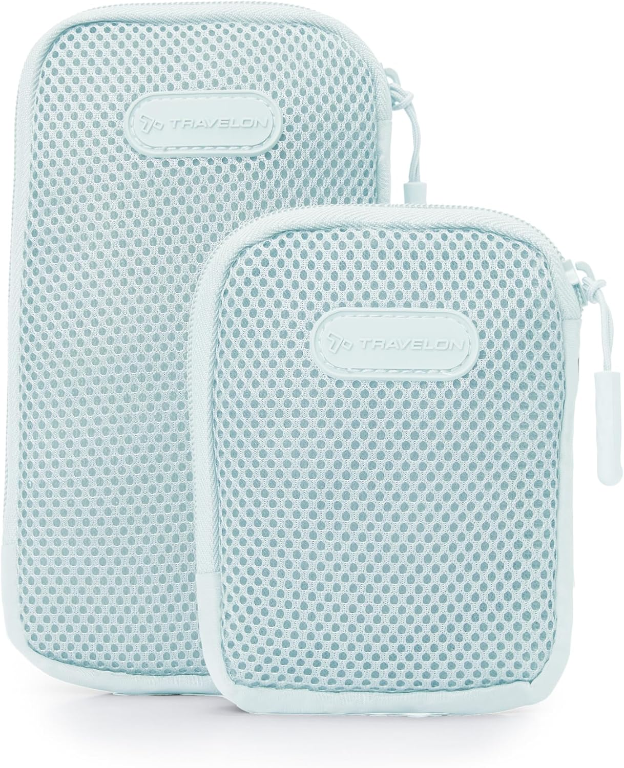 Travelon Packing Intelligence, Pi All Day Set of 2 Accessory Pods, Blackberry, One Size, Pi All Day Set of 2 Accessory Pods