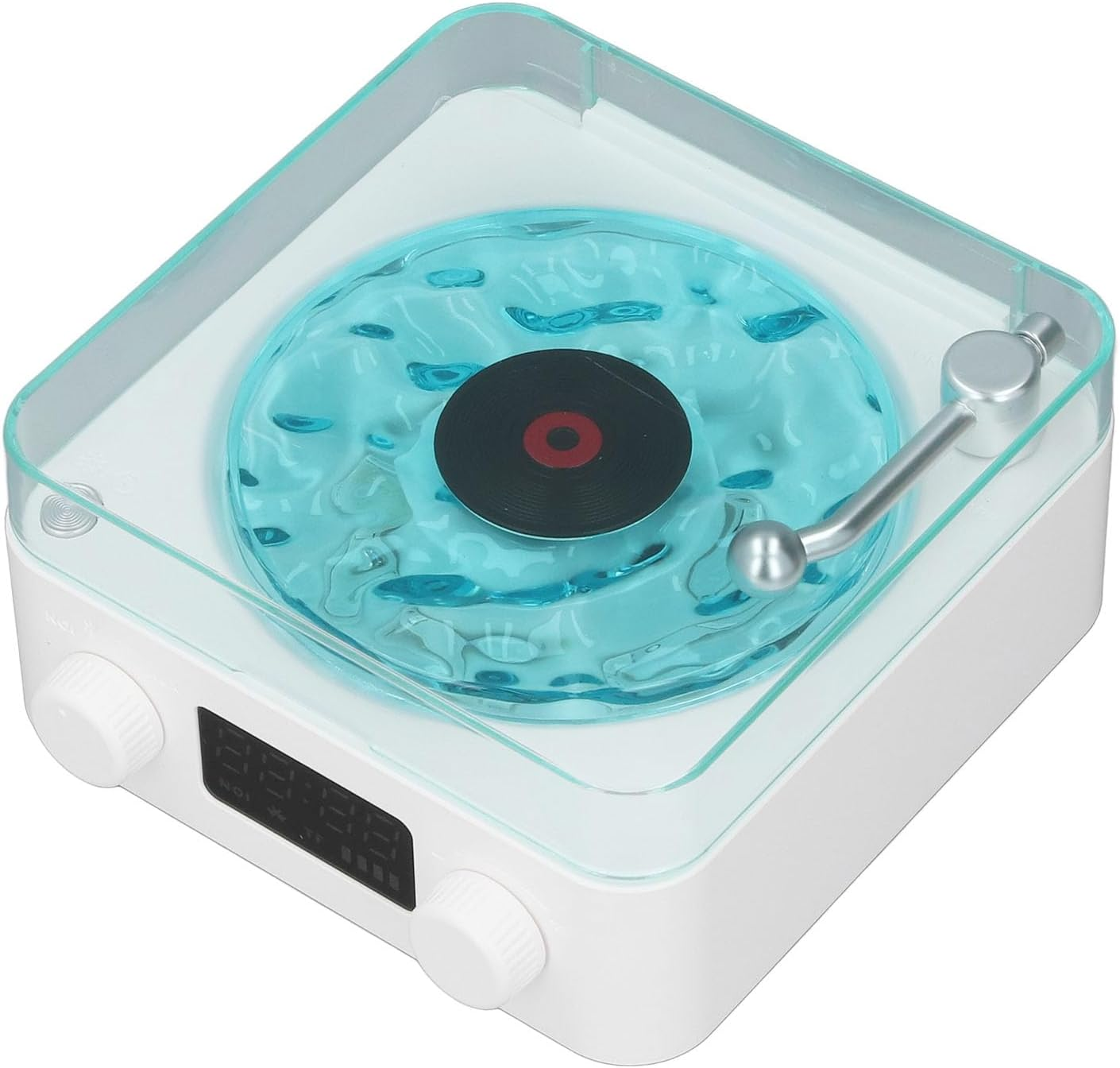 Luocute White Noise Sound Machine Multifunctional Design with Clock and Ambiance Light for Home Office Baby Kids Adults (White) image number 5