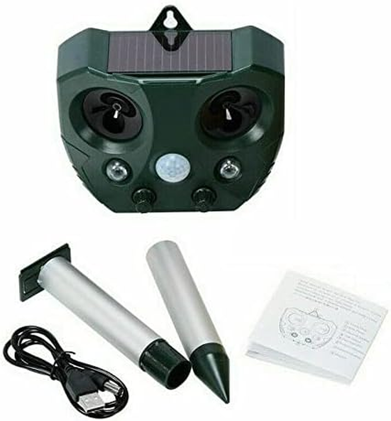 Solar Ultrasonic Animal & Pets Repeller Motion Sensor Bird Rat Possum Repellent image number 5