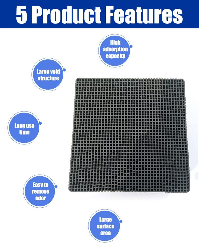 Activated Carbon Aquarium Filter,Water Purifier Cube,Eco-Aquarium Filter,Activated Charcoal Cubes,For Aquarium,Ponds,Fish Tank, Water Purification,Water Tank