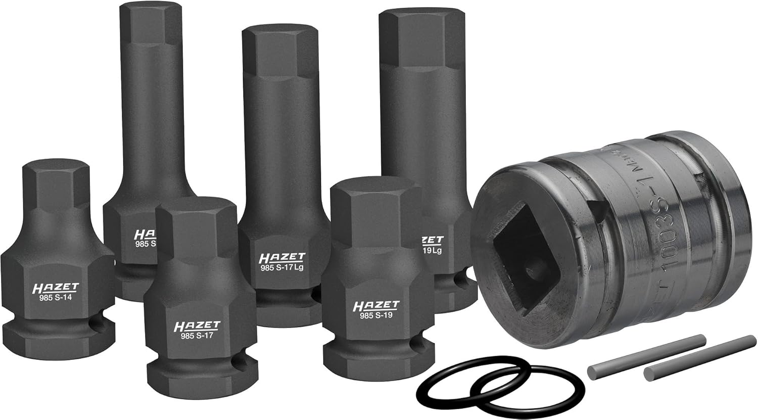 Hazet 985S/11 11Piece Impact Power Screwdriver Socket Set image number 1