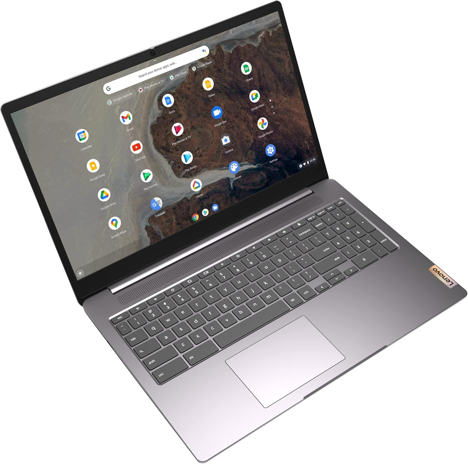 Lenovo Ideapad 3 Chrome 15IJL6 15.6-Inch 8 GB RAM 128 GB Storage Intel Celeron N4500 Laptop, Arctic Grey image number 1