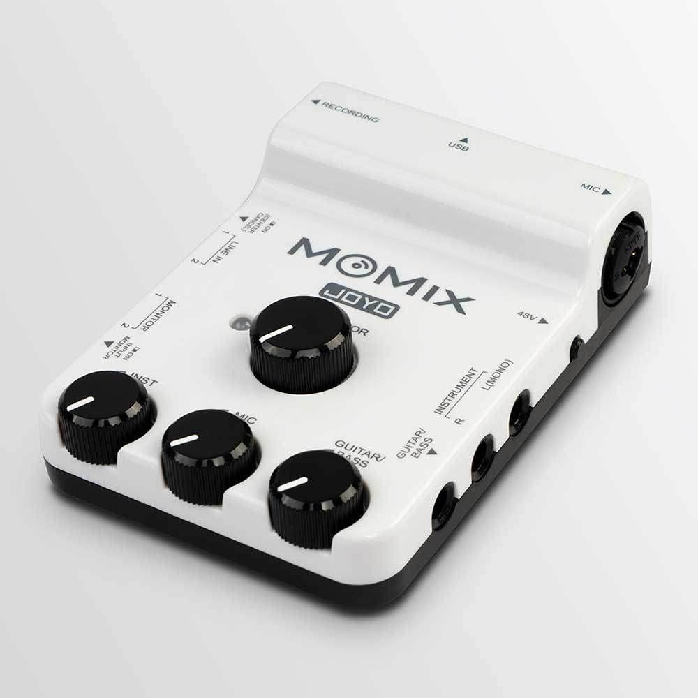 JOYO MOMIX Audio Interface Portable Mixer for Smartphones Tablets Live Streaming image number 1