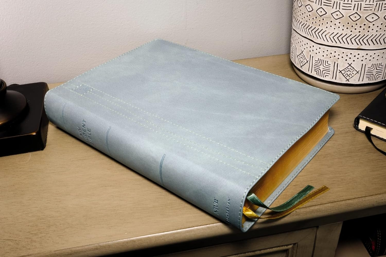 Niv, Student Bible, Thumb Indexed, Comfort Print [Teal] image number 2