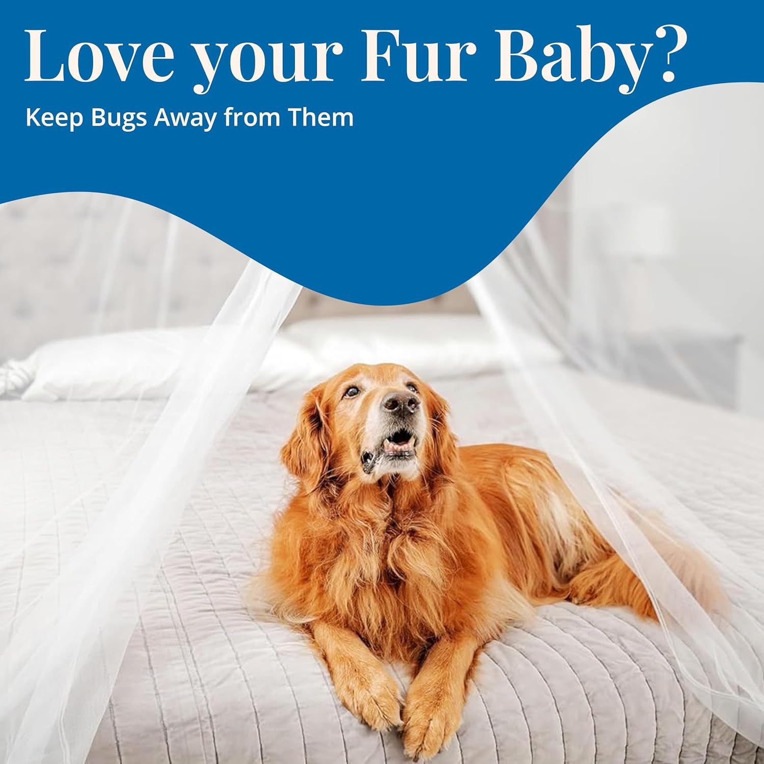 Lxjnfac Mosquito Netting for Bed, Large Mosquito Net, Bed Net Covers Single to California Beds, Bug Net for Camping, Crib Canopy, Premium Quality for Indoor Outdoor Use and Travel