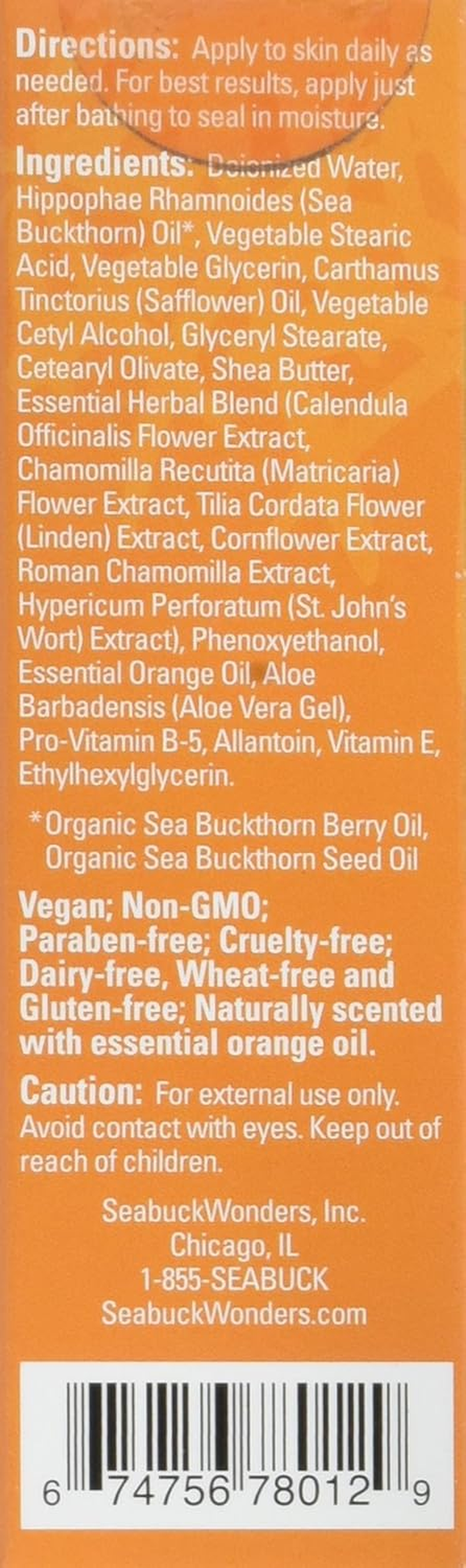 Seabuckwonders Skin Care Set 1 Oz Facial Cream image number 1