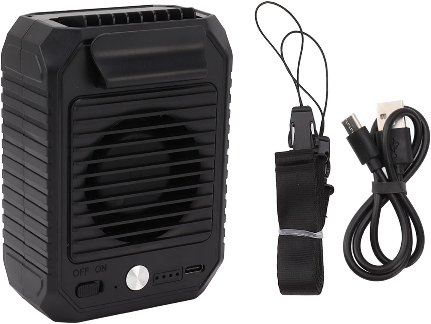 Waist Fan, Belt Fan Light, Portable Strong Air Volume with USB Cable for Gardening image number 6