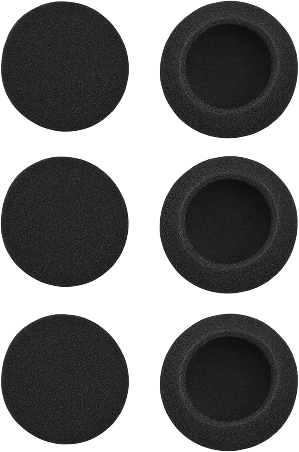 6 Pcs Headphone Ear Cushions, 55 Mm Foam Earpad Covers Replacement for Office Telephone, Gaming Headset, Comfortable and Fresh-Looking Headphone Pad for Long-Term Use and Enhanced Listening Experience image number 5