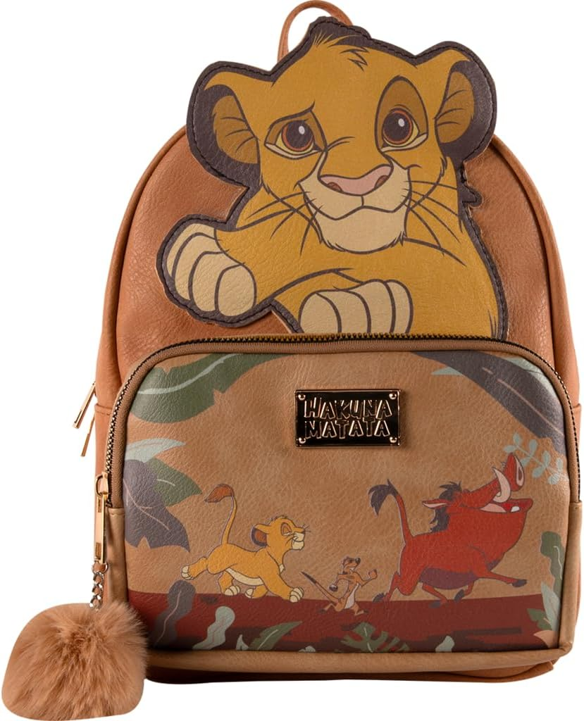 Cerd&agrave; Disney Lilo & Stitch Rucksack - Kunstleder - Motiv Stitch Ohana - Blau