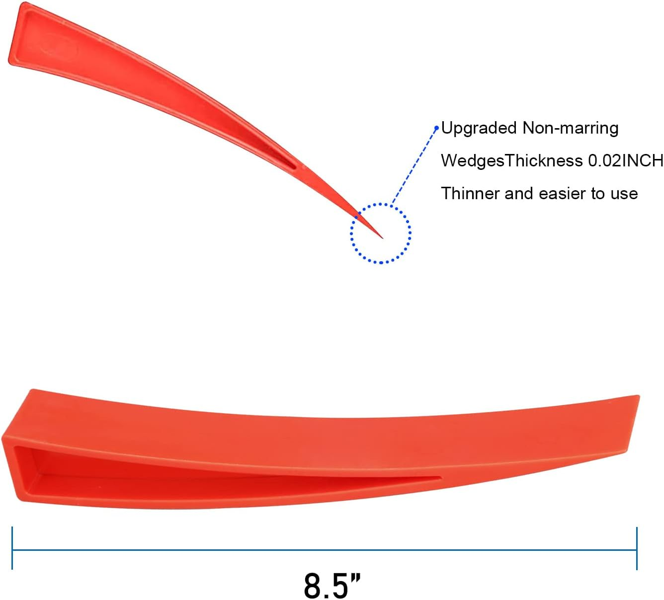 Air Wedge Bag Pump, Inflatable Air Shim with Pry Bars, Professional Leveling Alignment Tool for Car Home Use, Door Window & Furniture Installation image number 6