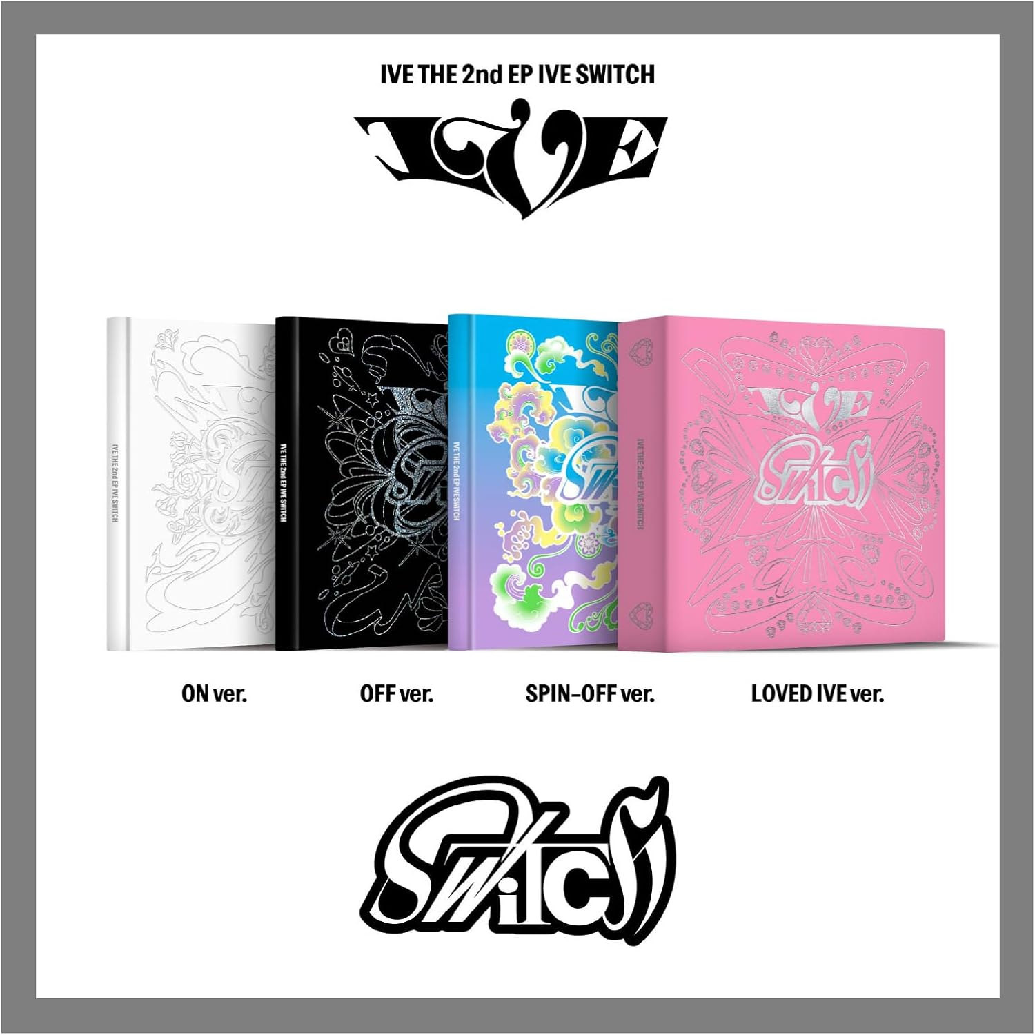 IVE IVE Switch 2Nd EP Album Contents+Photocard+Tracking Sealed Dive (Full Set(4 Standard+6 Digipack+1 PLVE)) image number 6