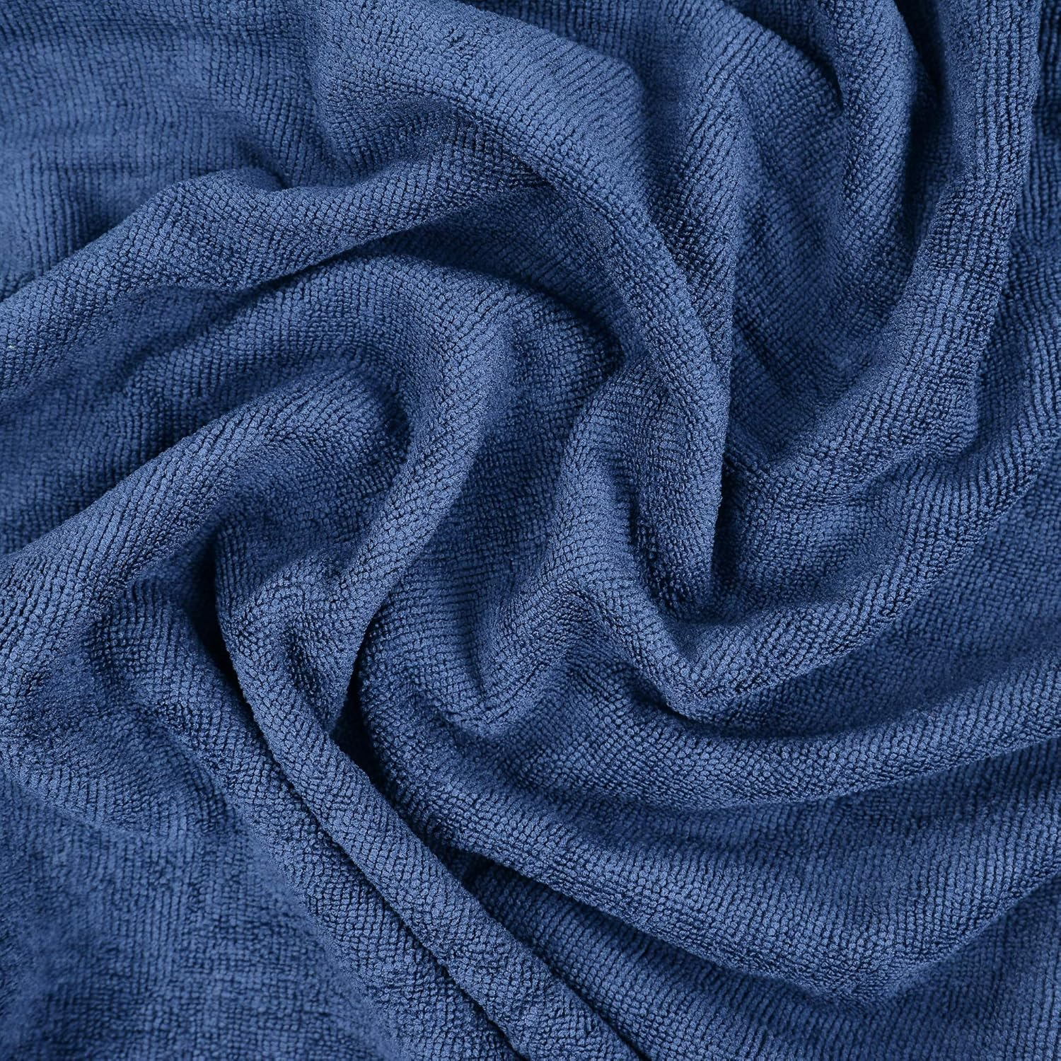 Microfibre Sport/Gym Towel &ndash; Fast Absorbent and Super Light. Our Towel Is Perfect for a Multitude of Outdoor/Indoor Uses Including Traveling, Beach, Yoga, Gym. S/M/L Available (Medium, Blue) image number 5