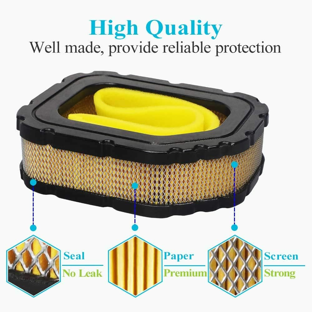 HOODELL 32 083 03-S 32 883 03-S1 Air Filter with Fuel Filter for Cub Cadet Kohler LT1045 LTX1046 LT1050 GT1554 I1046 LT1046 I1050 GTX 1054 LGTX 1054 SLT 1554 SV710 SV715 SV720 image number 3