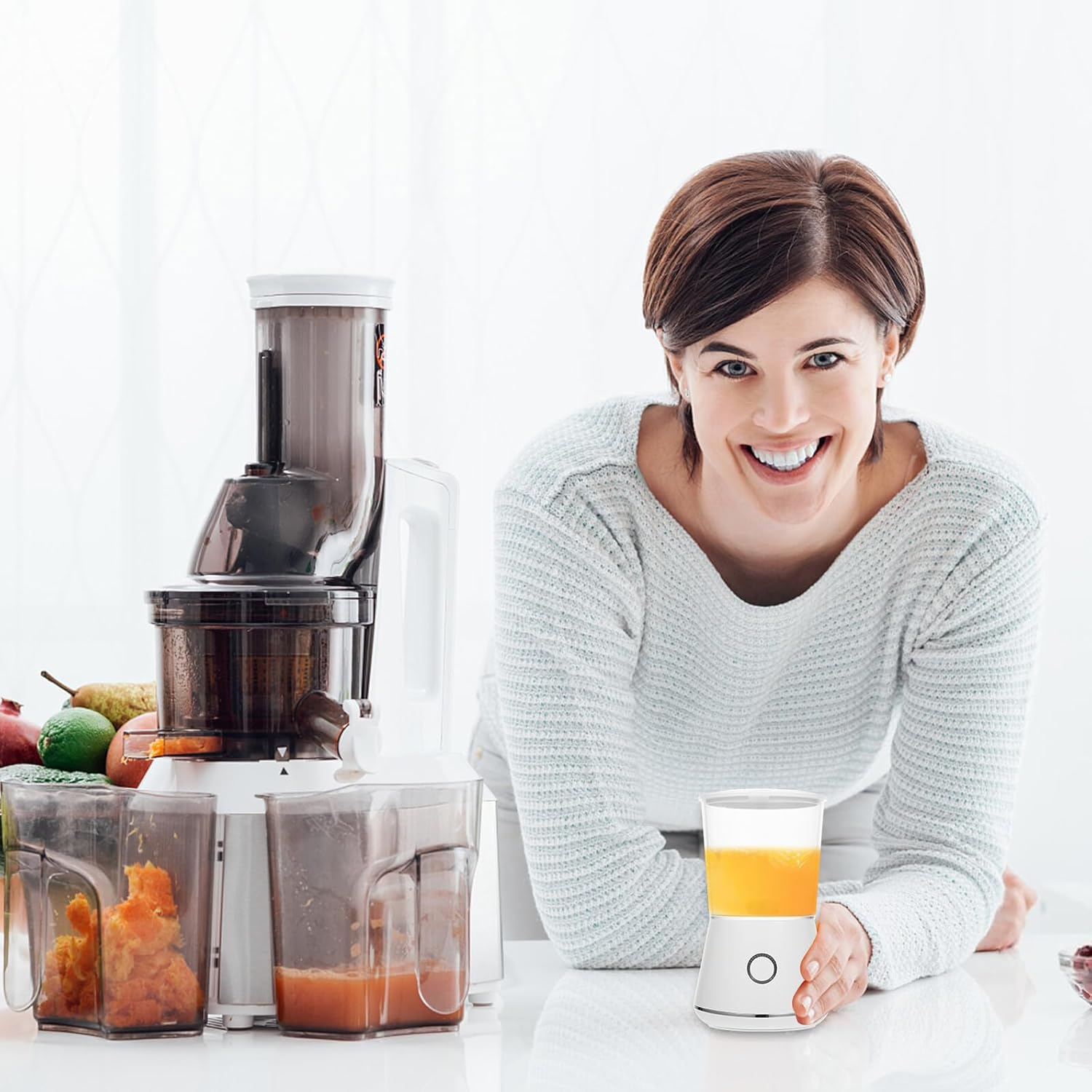 LALADEFIEE DIY Face Mask Maker Machine for Women Intelligent Fruit Vegetable Mask Making Tool Home Beauty Apparatus for Facial Skin Care and Anti-Aging image number 3