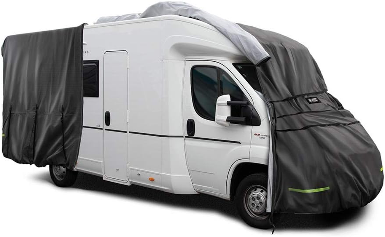 Maypole Motorhome Cover 7-7.5M or 22-25Ft 4-Ply Breathable Water Resistant, Dark Grey image number 3