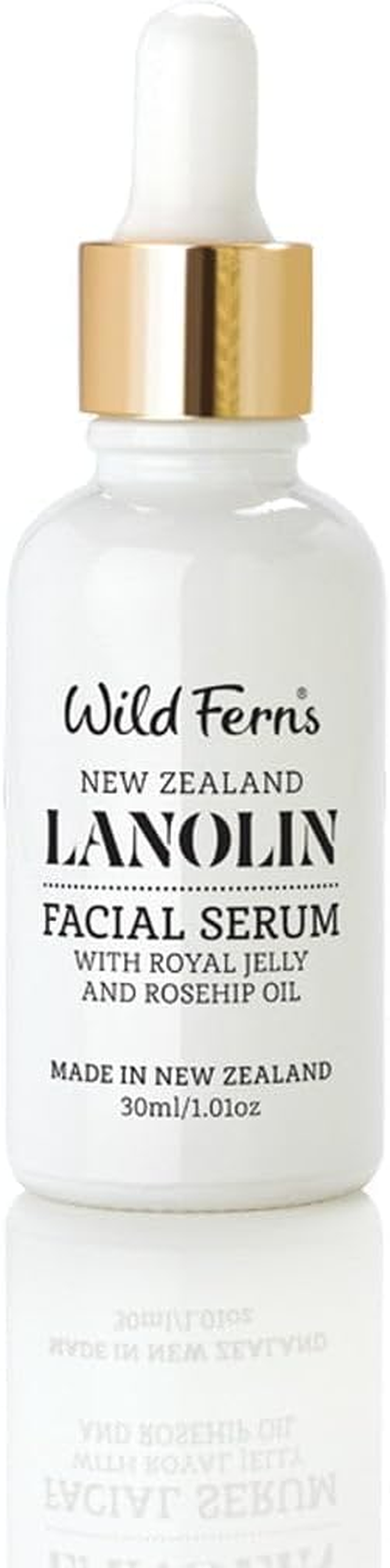 Wild Ferns Lanolin Facial Serum with Royal Jelly and Rosehip Oil, 95% Natural, 30Ml image number 1