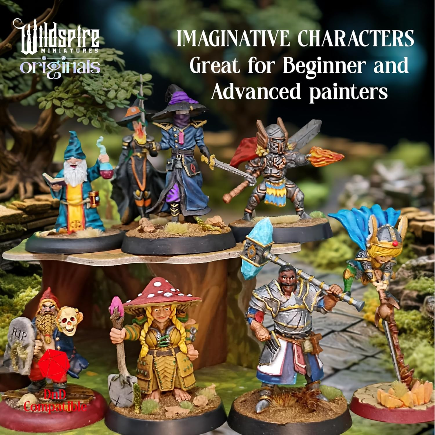 Wildspire 36 Spellblades & Enchanted Objects - Characters & Animated Objects for DND Miniatures 28Mm Dungeons & Dragons Miniatures Bulk D&D Miniatures DND Minis DND Figures Fantasy Spell Effects image number 6