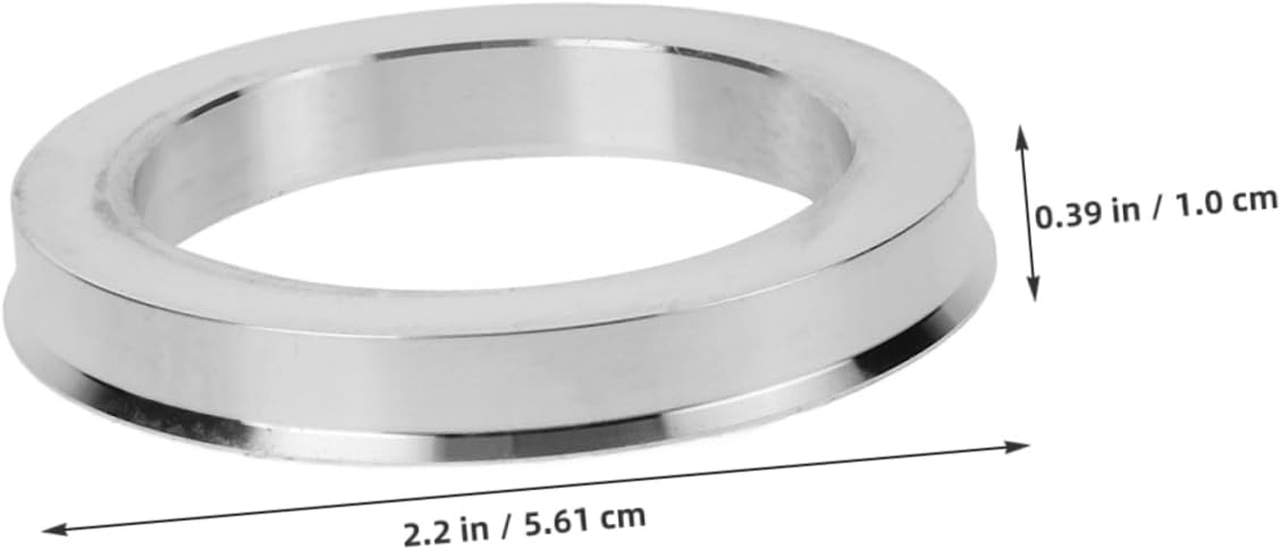 FOYTOKI Aluminum Hub Centric Rings 4Pcs 56.1 to 54.1 Wheel Hub Adapters for Off-Road Vehicles Automotive Accessories image number 5