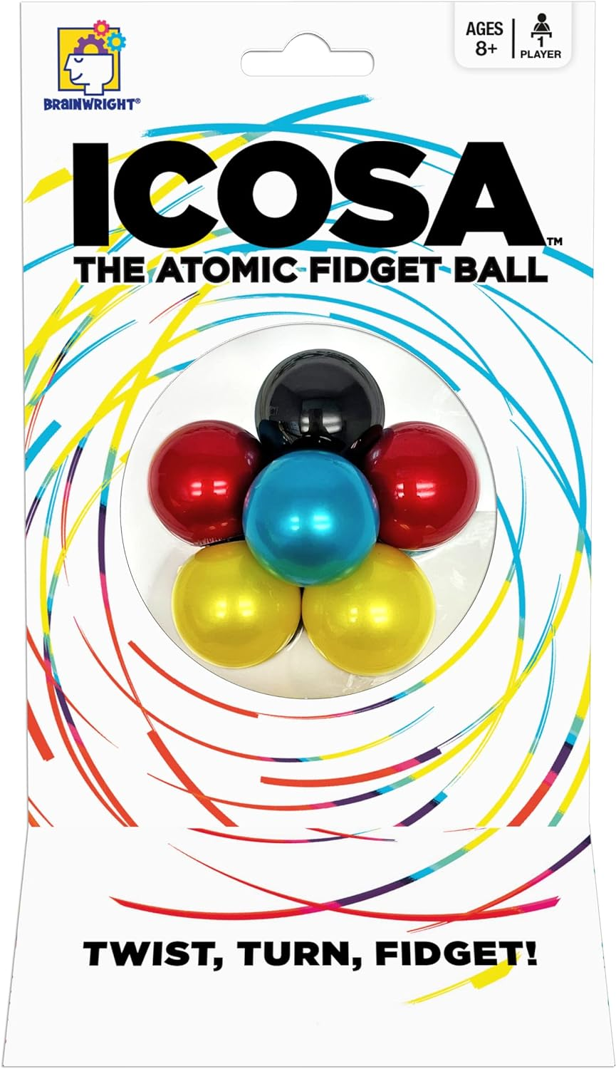 Brainwright ICOSA the Atomic Fidget Ball Pattern Game image number 4