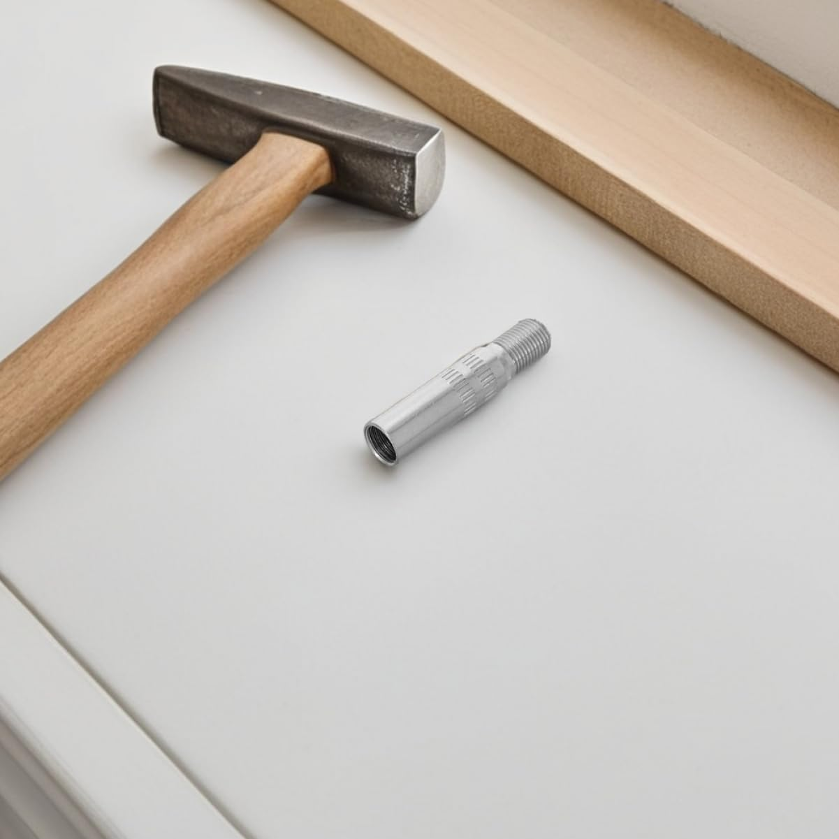 Sosoport 4Pcs Copper Chrome Tire Valve Stem Extenders for Easy Inflation Compatible Dual Wheels Sturdy Automotive Accessories