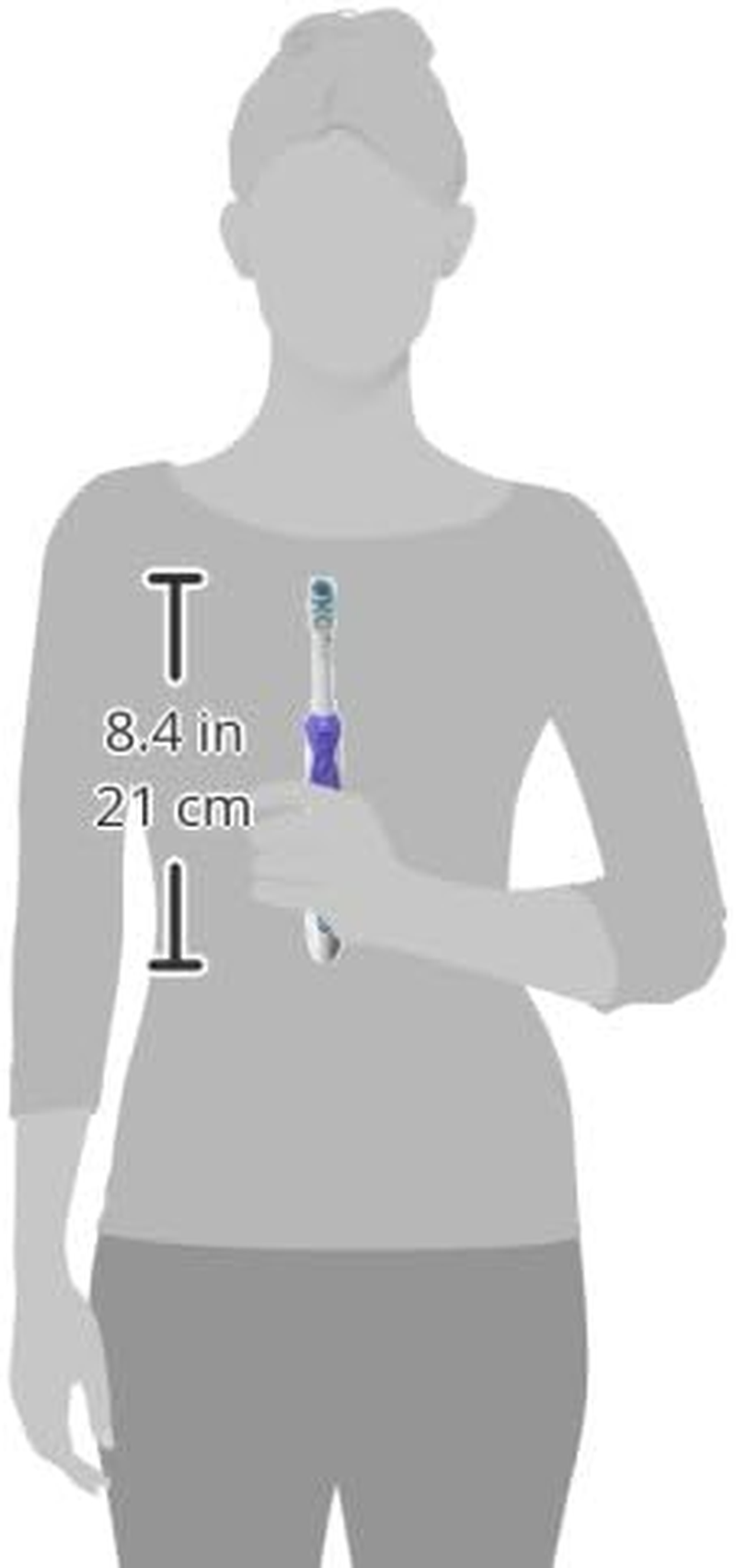 Oral-B Complete Action Deep Clean Power Toothbrush, 1 Count (Colors May Vary) image number 4