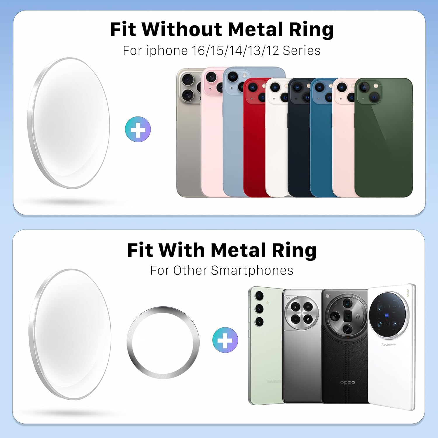 FARWAYVIEW Magnetic Selfie Mirror for Back Camera,Vlog Monitor for Iphone, Camera Mirror, Iphone & All Phones for Selfies (Convex Wide-Angle) image number 6