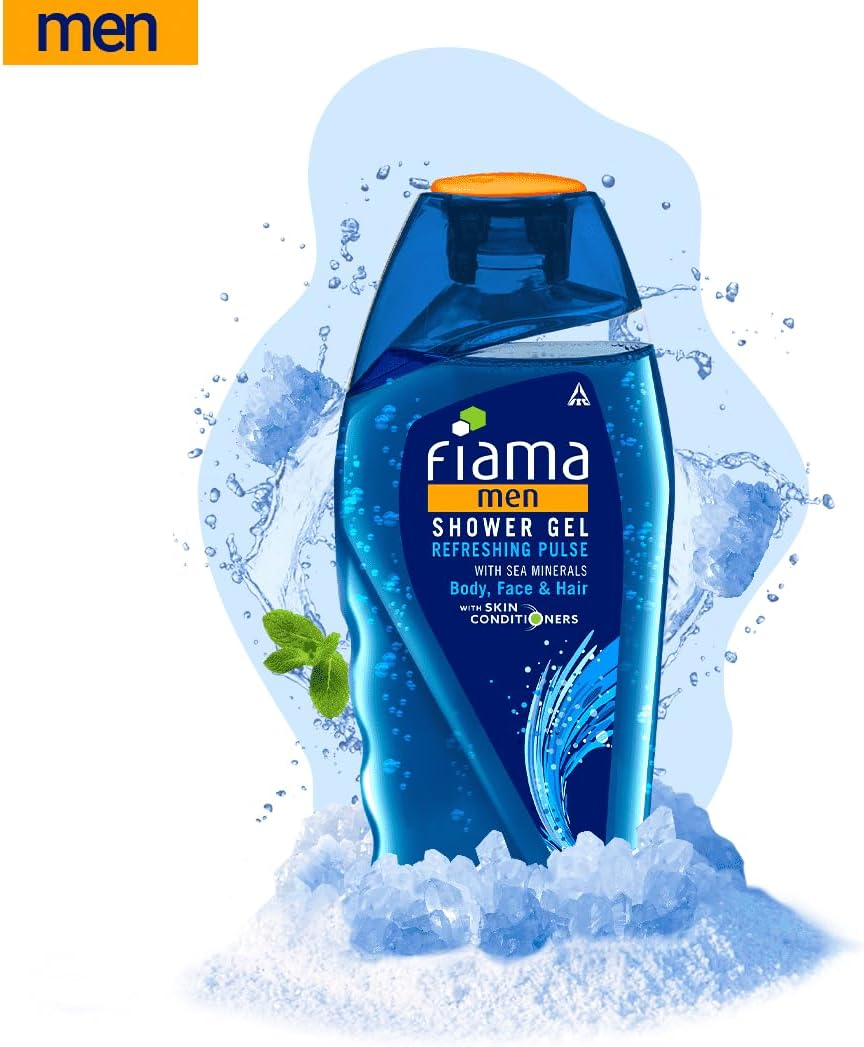 Fiama Di Wills Men Refreshing Pulse Shower Gel, 250Ml