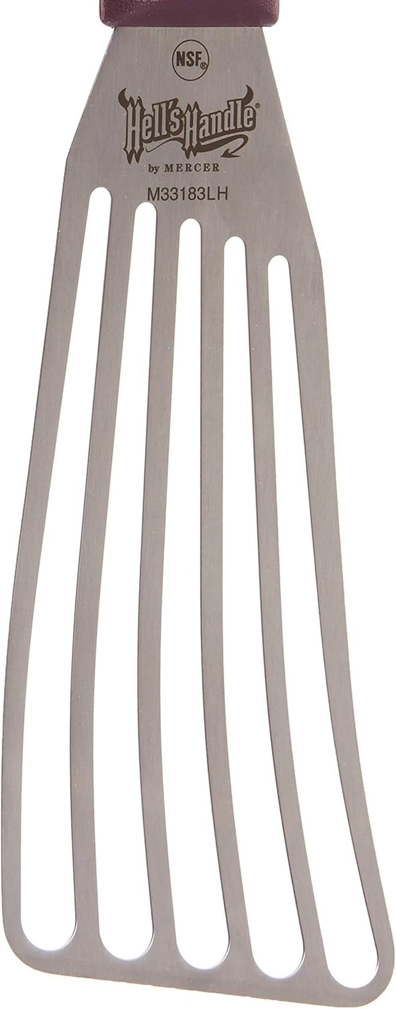 Mercer Culinary Hell'S Handle, Fish Turner/Spatula, Left Handed, 3 Inch X 6 Inch image number 5