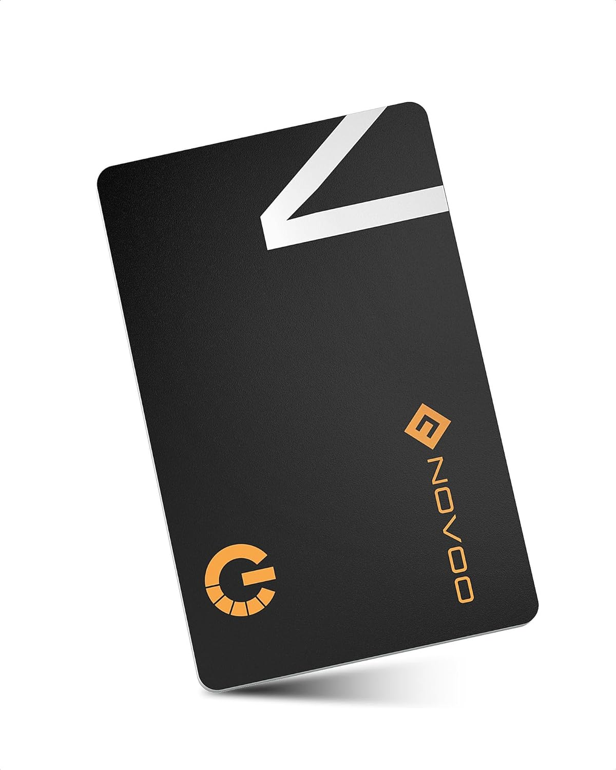 NOVOO Ultra-Slim Smart Card Bluetooth Tracker, 1.6Mm Thin with 6-Year Battery, IP68 Waterproof GPS Item Finder, Apple Find My Compatible (Ios Only) Air Locator Tag for Wallet, Keys, Luggage, Passport