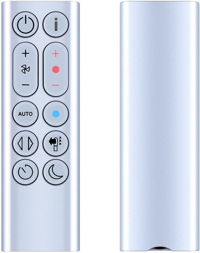 New Replacement Remote Control for Dyson Pure Hot + Cool Purifying Fan HP04 HP05 HP06 HP09, Air Purifier/Heater (Silver)