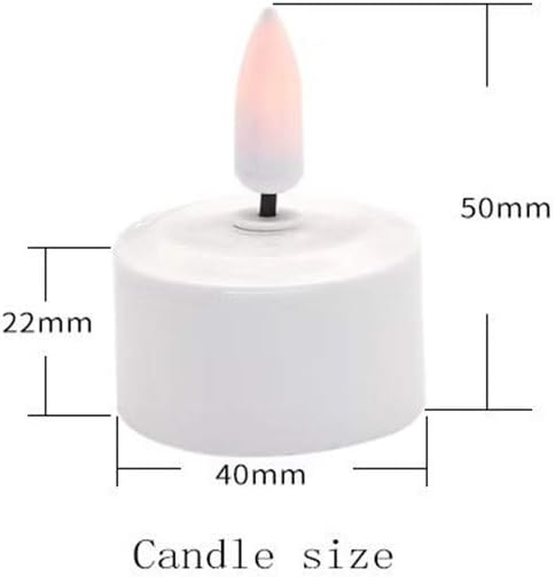 Rechargeable Flameless Tealight Battery Powered Candles with Charging Hub, 12Pcs LED Candle Set, Long Battery Life LED Candles for Weddings, Parties, Hotels, and Decorations image number 4