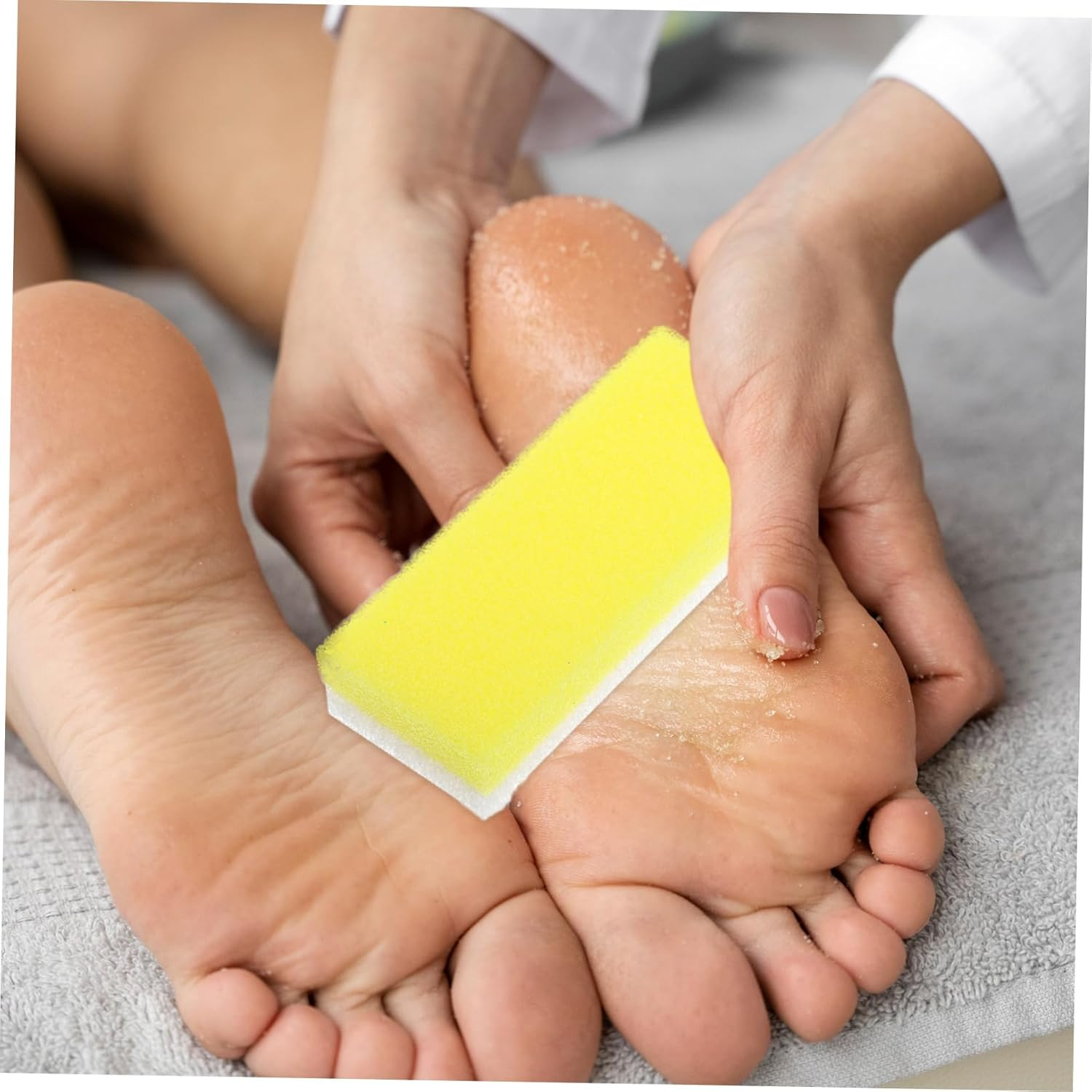 3Pcs Double-Sided Foot Scrubber Stone Callus Remover Pedicure Pumice Exfoliator Tool for Dead Skin Removal Foot Care Spa at Home