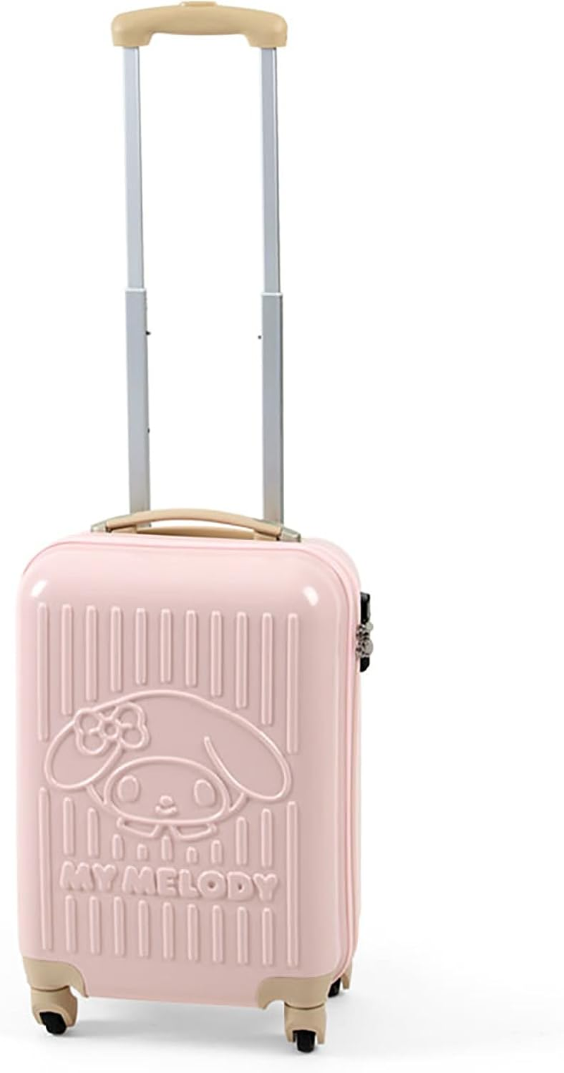 Sanrio 742597 Carry Bag, 6.3 Gal (29 L), My Melody PC, ABS Resin, Polyester TSA Lock Compatible (Dial Lock Type), 4 Wheels, Carry Bar, 3 Adjustable Levels, Ages 3 and Up