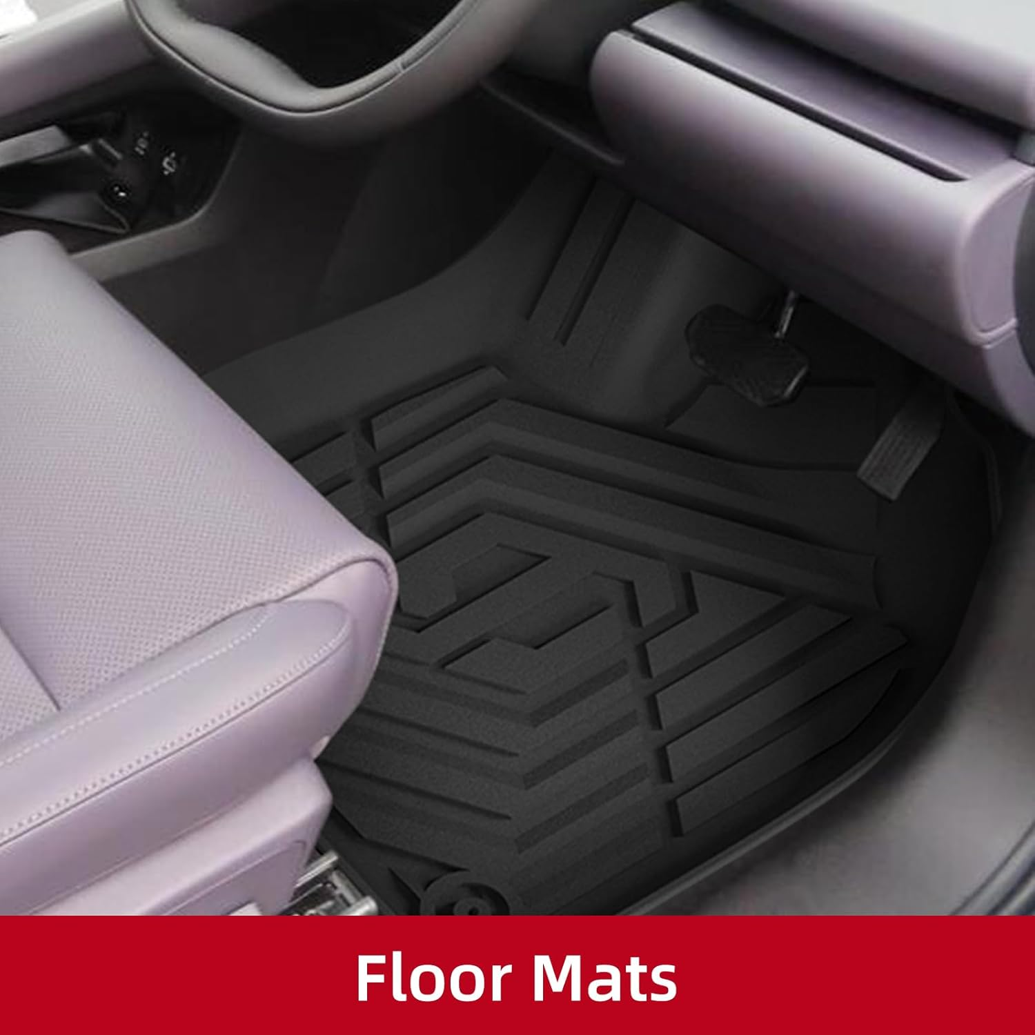Foot Mats & Trunk Mat & Backrest Mats for Leapmotor C10 2025 2024 TPE Floor Mats Cargo Liner Car Mats Accessories - Only Fit Right Hand Drive